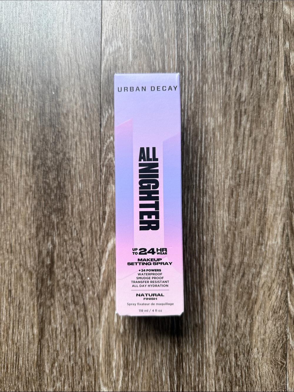 Urban Decay All Nighter Makeup Setting Spray - Pink Purple Gradient